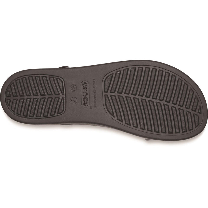 Crocs 206453 Brooklyn Sandalen mit niedrigem Keilabsatz für Damen