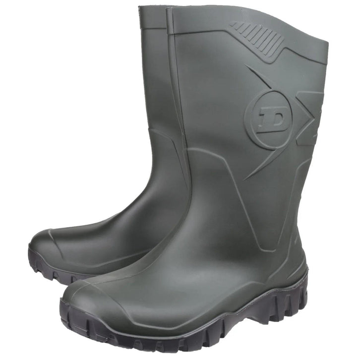 Dunlop Dee – Wadenlange Gummistiefel für Damen in weiter Passform