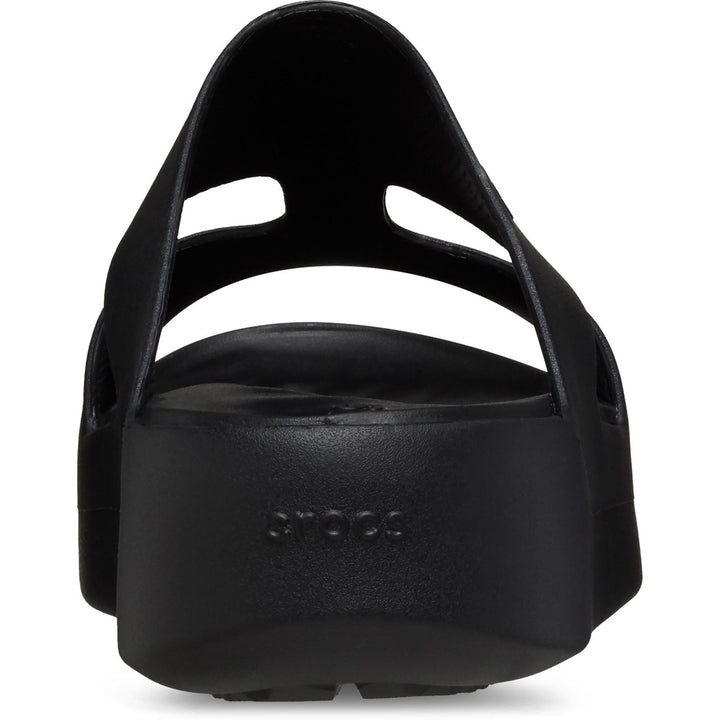 Crocs 209409 Getaway Plateau-Hausschuhe mit H-Riemen für Damen