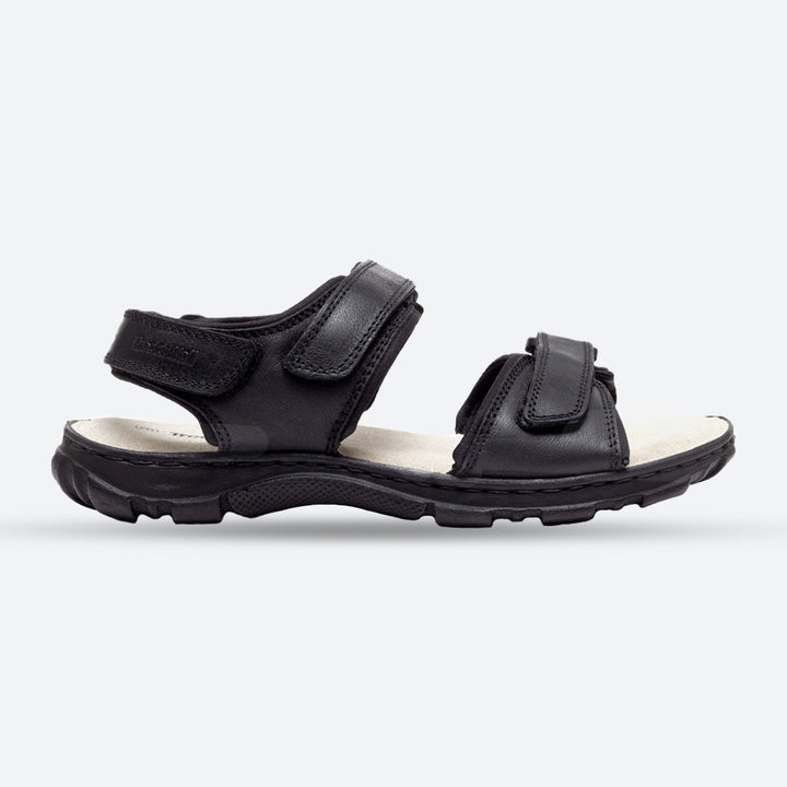 Herren-Ledersandalen James in weiter Passform von Tredd Well