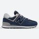 New Balance ML574EVN Lauf-Sneaker für Herren, weite Passform, exklusiv, Marineblau
