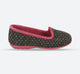DB Nottingham Slipper für Damen, weite Passform