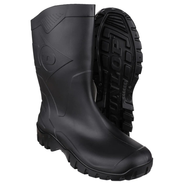 Dunlop Dee – Wadenlange Gummistiefel für Damen in weiter Passform