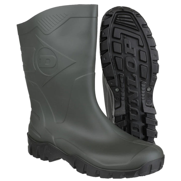 Dunlop Dee – Wadenlange Gummistiefel für Damen in weiter Passform