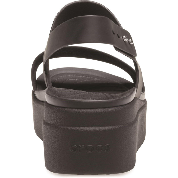 Crocs 206453 Brooklyn Sandalen mit niedrigem Keilabsatz für Damen
