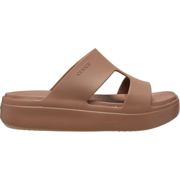 Crocs 209409 Getaway Plateau-Hausschuhe mit H-Riemen für Damen
