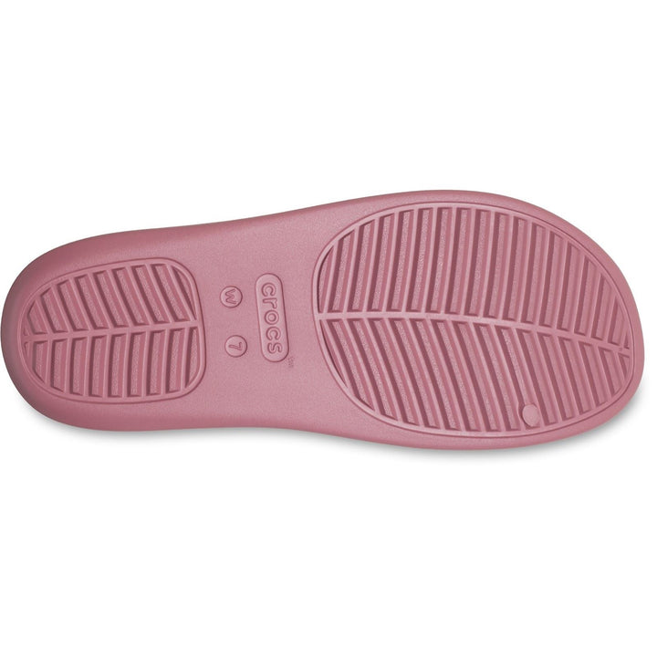 Crocs 209409 Getaway Plateau-Hausschuhe mit H-Riemen für Damen