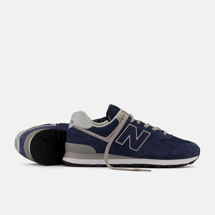 New Balance ML574EVN Lauf-Sneaker für Herren, weite Passform, exklusiv, Marineblau
