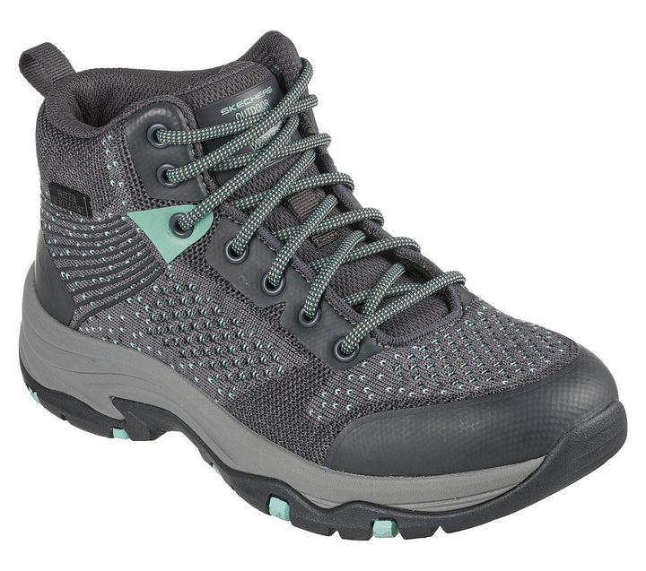 Damen Wide Fit Skechers 158351 Trego Vegan Waterproof Wanderstiefel