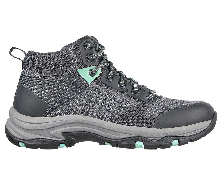 Damen Wide Fit Skechers 158351 Trego Vegan Waterproof Wanderstiefel