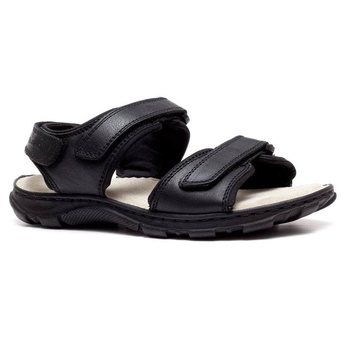 Herren-Ledersandalen James in weiter Passform von Tredd Well