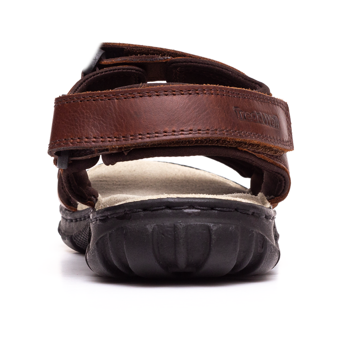 Herren-Ledersandalen James in weiter Passform von Tredd Well