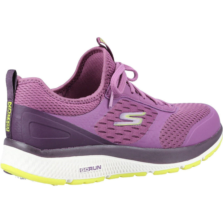 Women's Wide Fit Skechers 128276  Go Run Consistent Vivid Sneakers