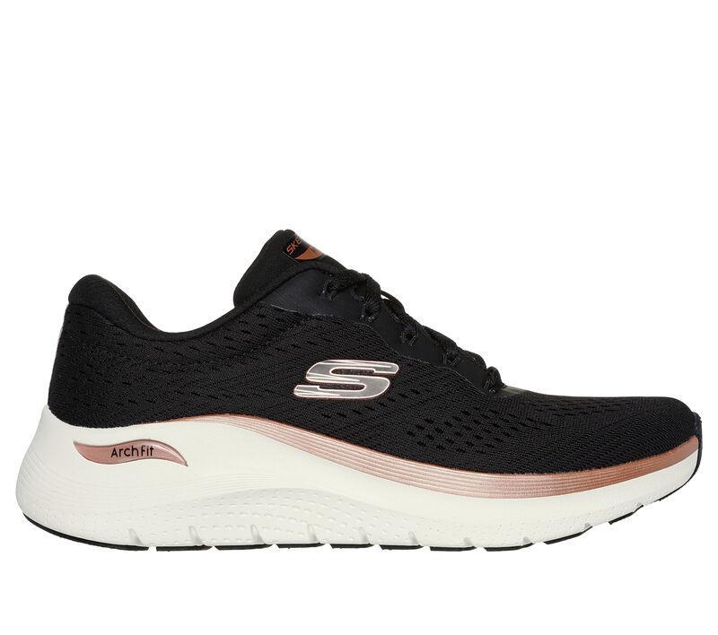 Women's Wide Fit Skechers Arch Fit 150067 2.0 Glow The Distance Sneakers