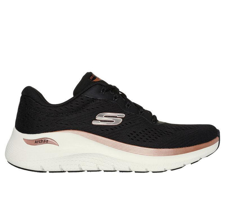 Women's Wide Fit Skechers Arch Fit 150067 2.0 Glow The Distance Sneakers