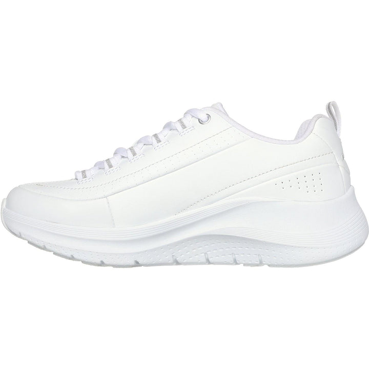 Women's Wide Fit Skechers 150061 Arch Fit 2.0 Star Bound Sneakers