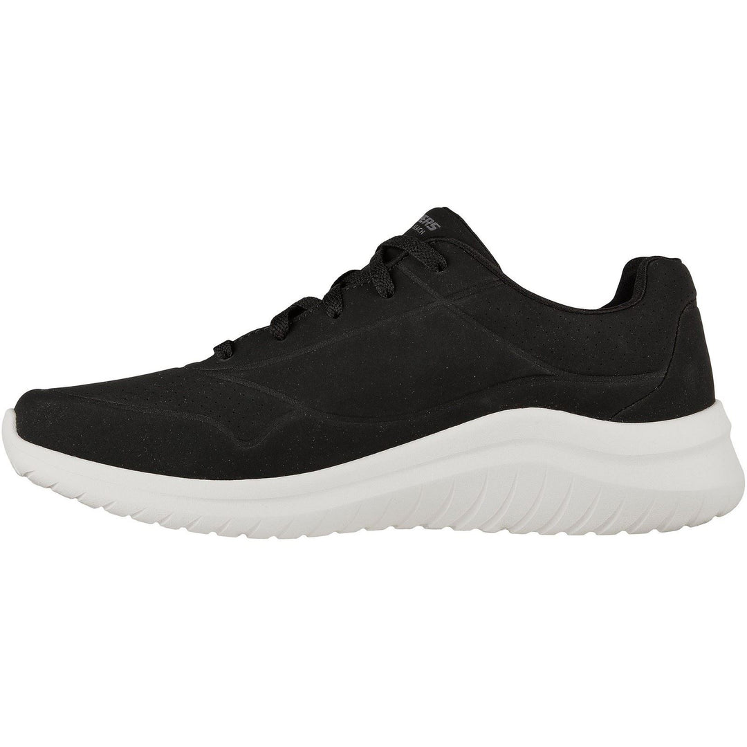 Men's Wide Fit Skechers 232209 Ultra Flex 2.0 Vicinity Sneakers - Black/White