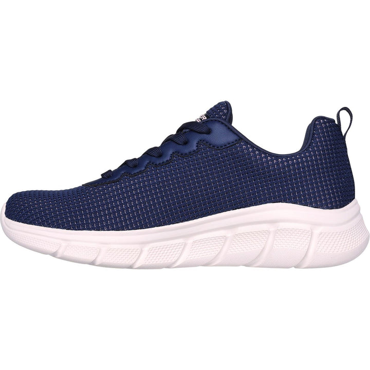 Women's Wide Fit Skechers 117346 Bobs Sport B Flex Visionary Essence Sneakers
