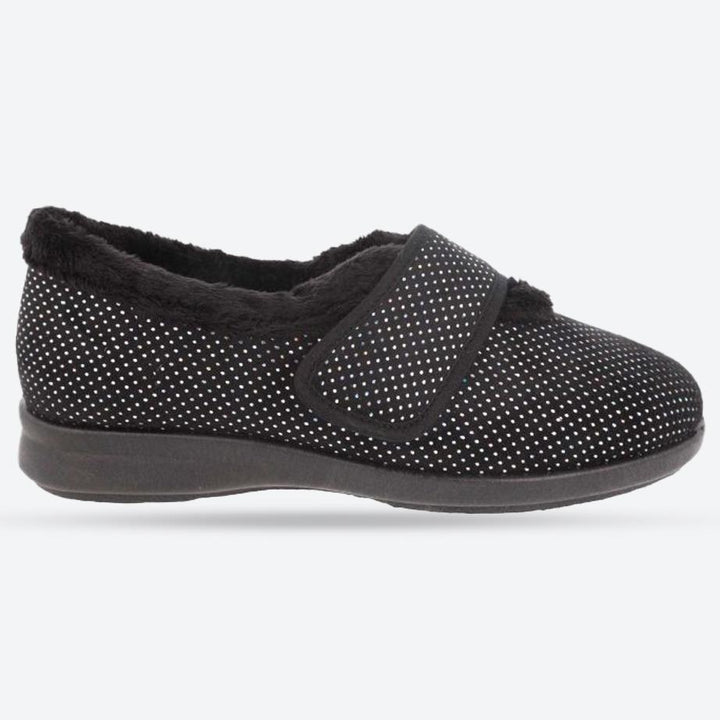 Women's Wide Fit DB Heidi Slippers