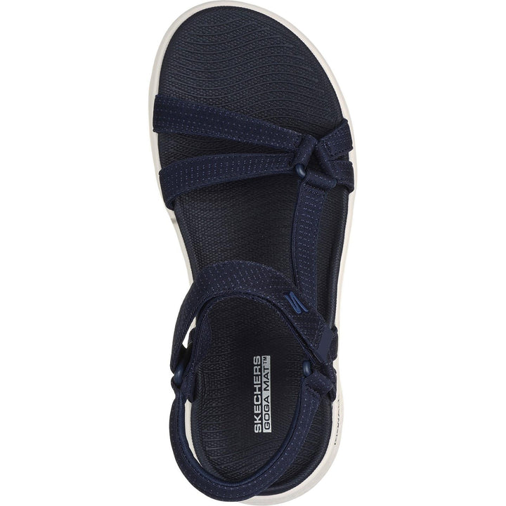 Women's Wide Fit Skechers 141451 Go Walk Flex Sublime Sandals