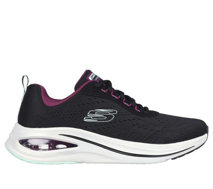 Women's Wide Fit Skechers 150131 Skech Air Meta - Aired Out Sneakers