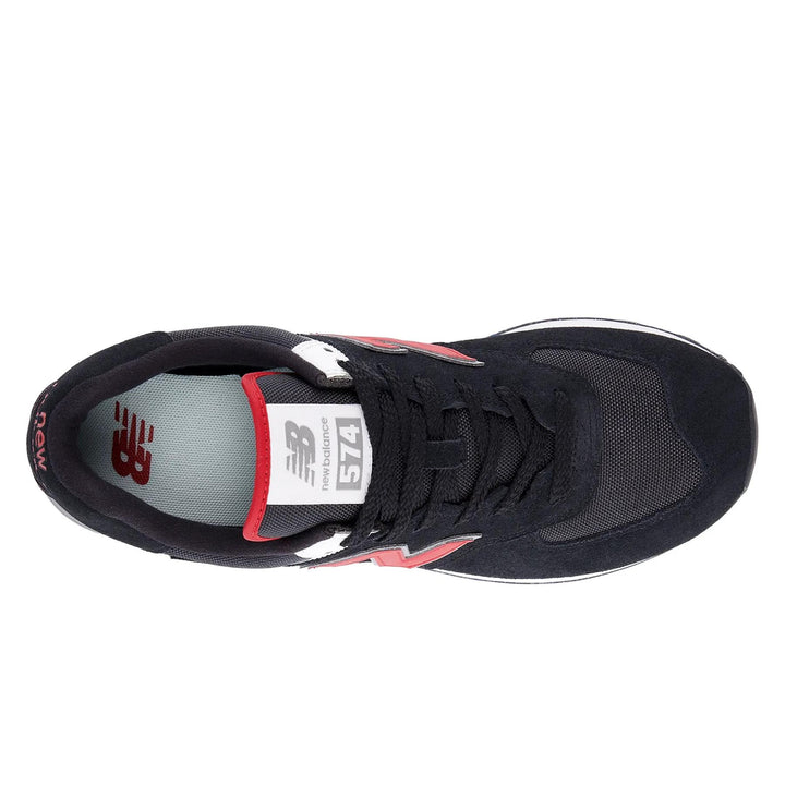 Men's Wide Fit New Balance U5748JL Black shoes Sneakers
