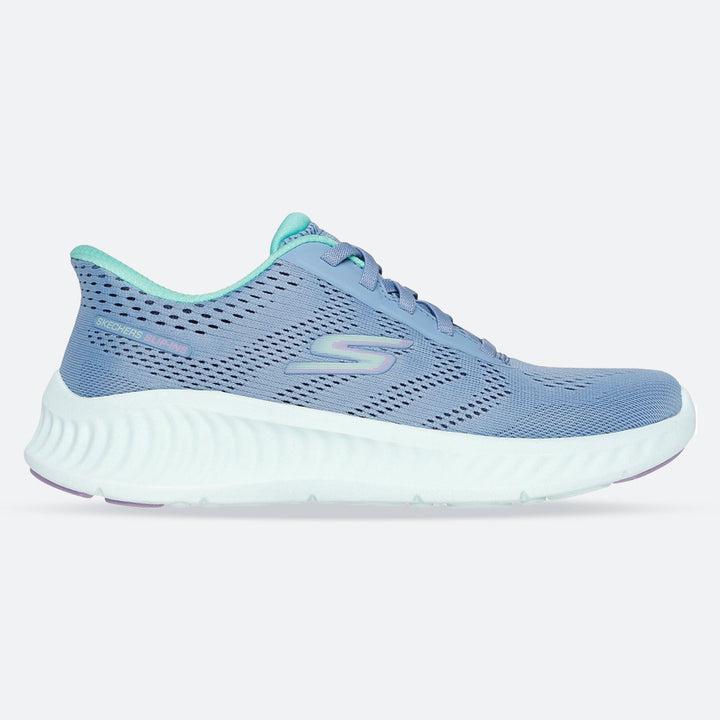Women's Wide Fit Skechers 125643 Slip-ins Go Walk Now Khloe Sneakers