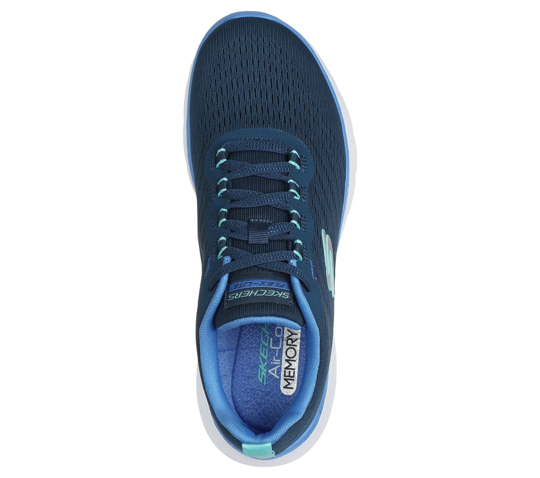 Women's Wide Fit Skechers 150201W Flex Appeal 5.0 New Path Sneakers