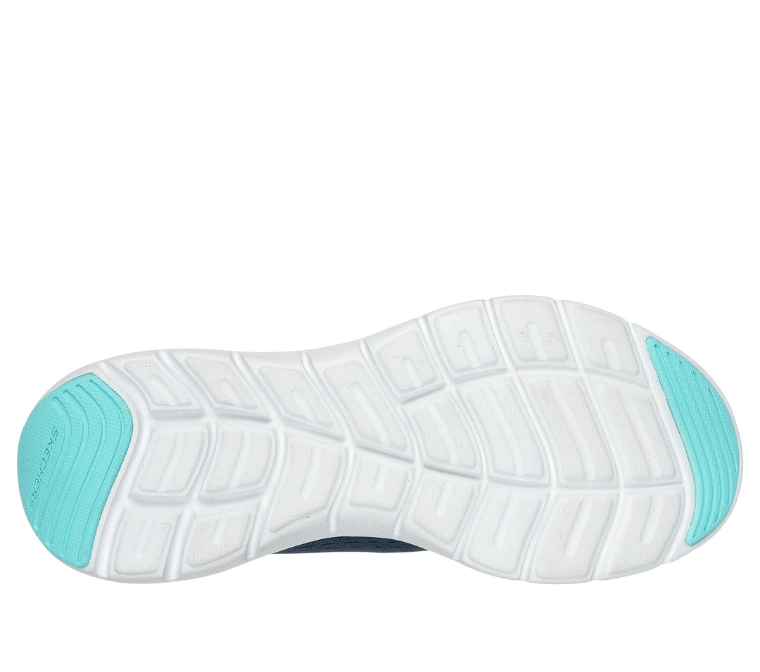 Women's Wide Fit Skechers 150201W Flex Appeal 5.0 New Path Sneakers