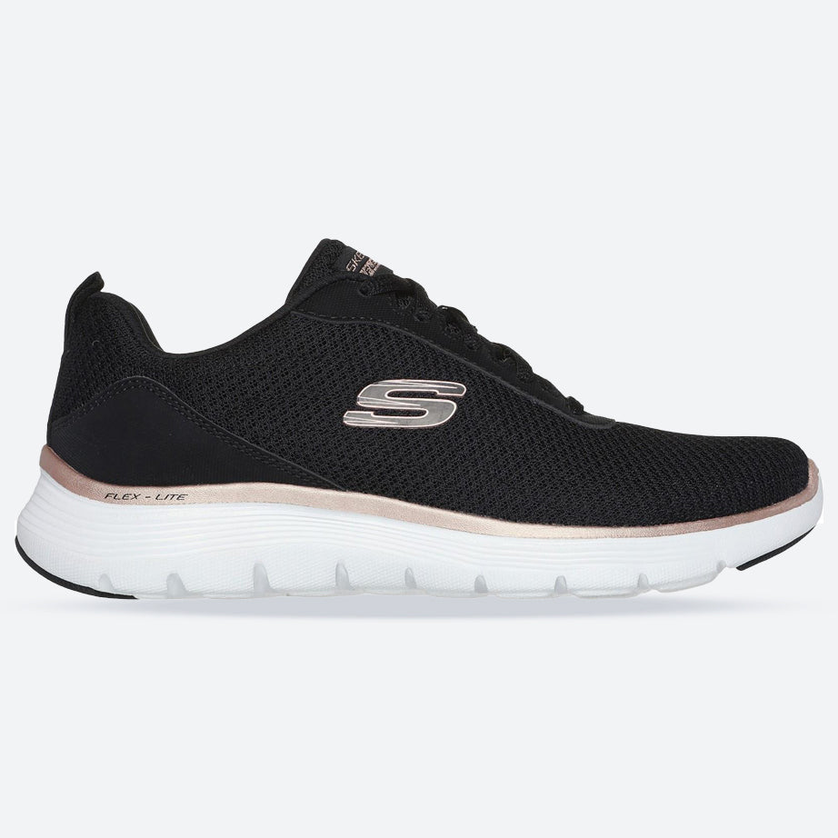 Womens Wide Fit Skechers 150206 Flex Appeal 5.0 Uptake Sneakers