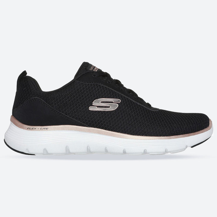 Womens Wide Fit Skechers 150206 Flex Appeal 5.0 Uptake Sneakers