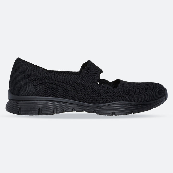 Women's Wide Fit Skechers 159078 Seager Cute N' Coy Shoes