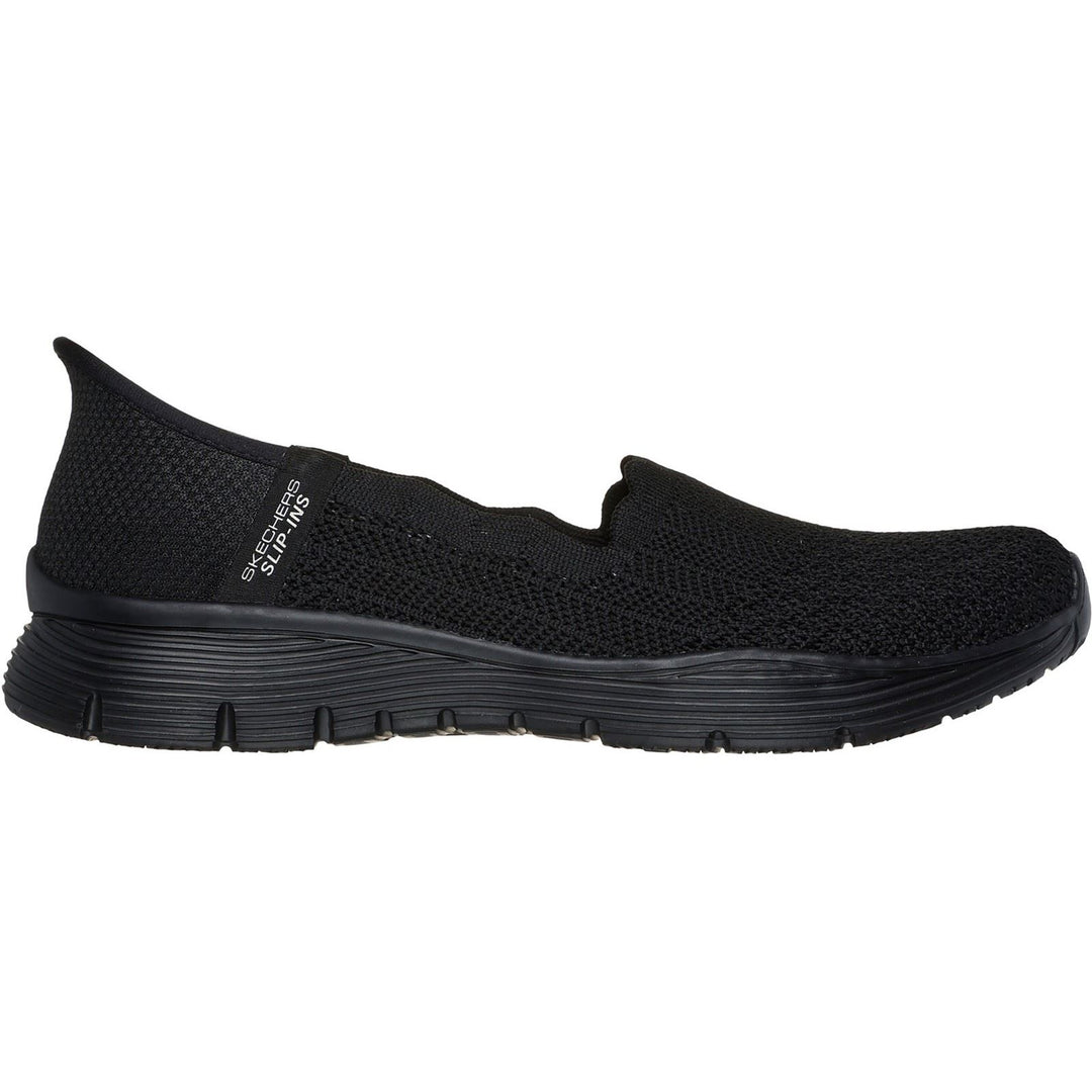 Women's Wide Fit Skechers 158980 Slip-ins Seager Believe It Shoes