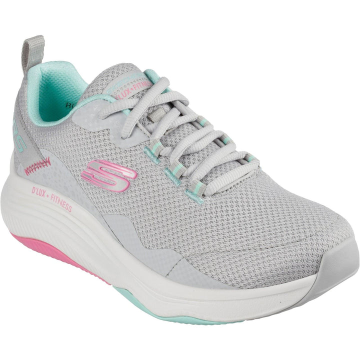 Women's Wide Fit Skechers 149835 D'Lux Fitness Roam Free Sneakers