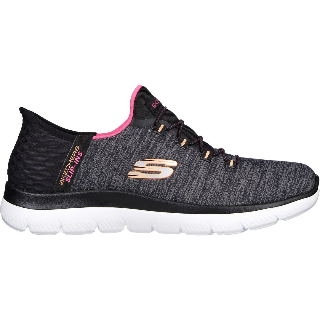 Women's Wide Fit Skechers 149937 Summits Dazzling Haze Sneakers