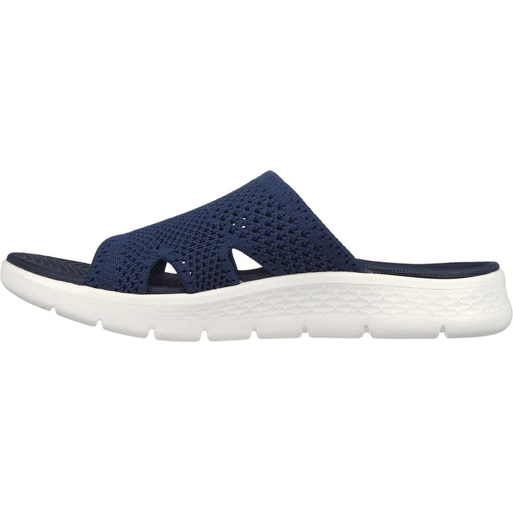 Women's Wide Fit Skechers 141425 Go Walk Flex Elation Sandals