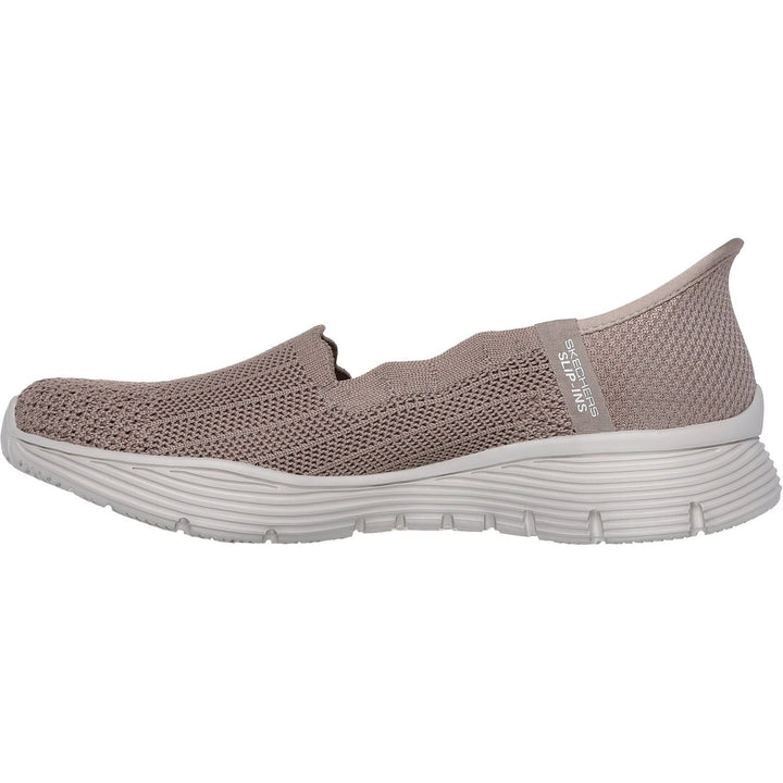 Women's Wide Fit Skechers 158980 Slip-ins Seager Believe It Shoes