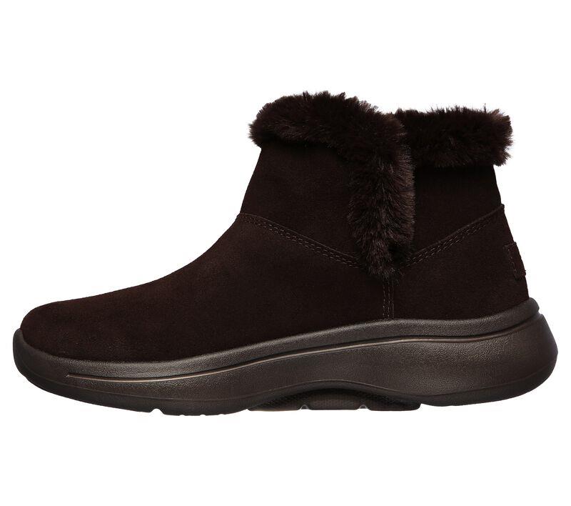 Women's Wide Fit Skechers 144400 Go Walk Arch Fit Cherish Boots