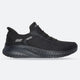 Women's Wide Fit Skechers 117504W Slip-ins Bobs Sport Squad Chaos In Color Sneakers