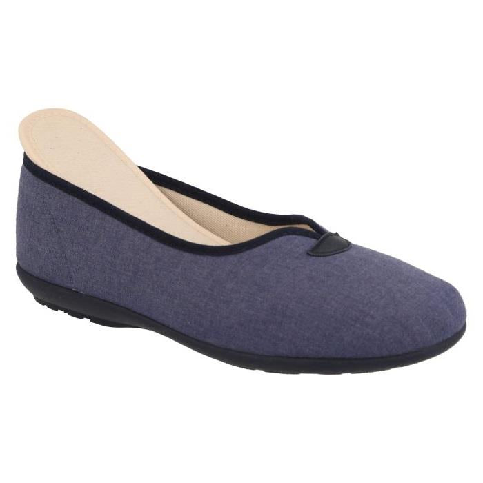 DB Isobelle Segeltuchschuhe für Damen mit breiter Passform