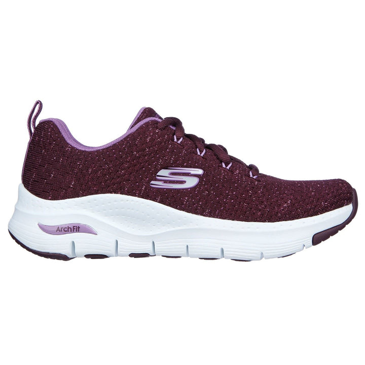 Women's Wide Fit Skechers 149713  Arch Fit Glee For All Sneakers