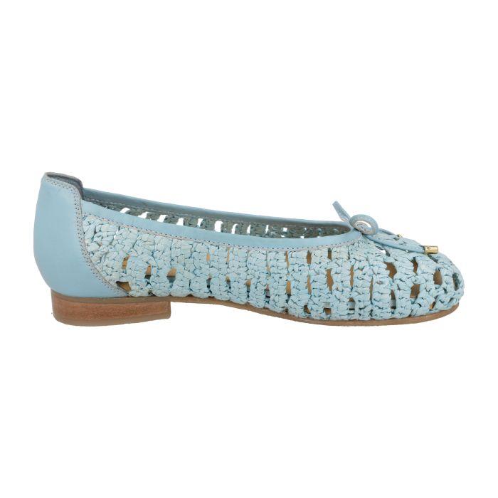 Women's Wide Fit DB Raffia Shoes