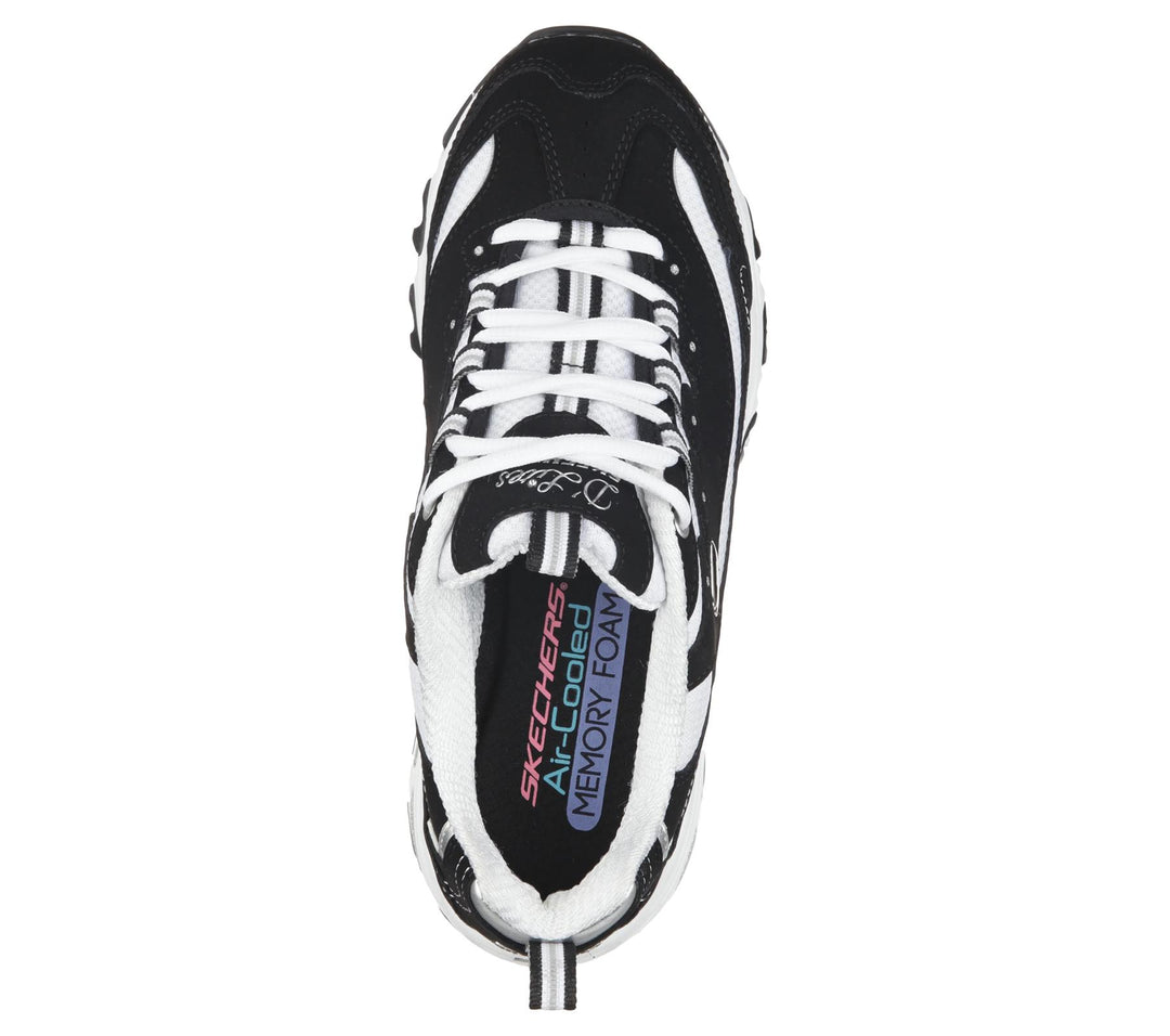 Women's Wide Fit Skechers 11930 D'Lites Biggest Fan Sneakers