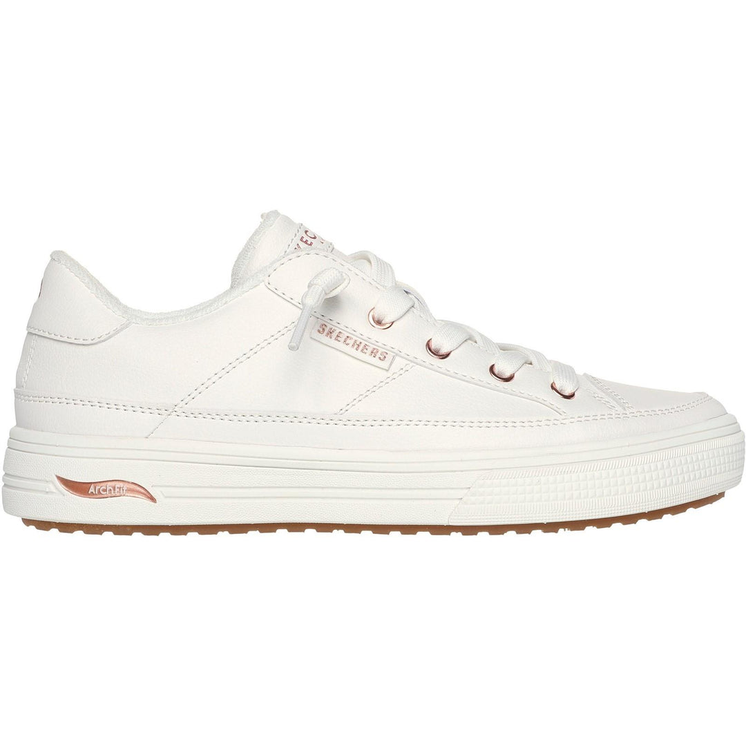 Women's Wide Fit Skechers 177189 Arch Fit Arcade On My Way Sneakers