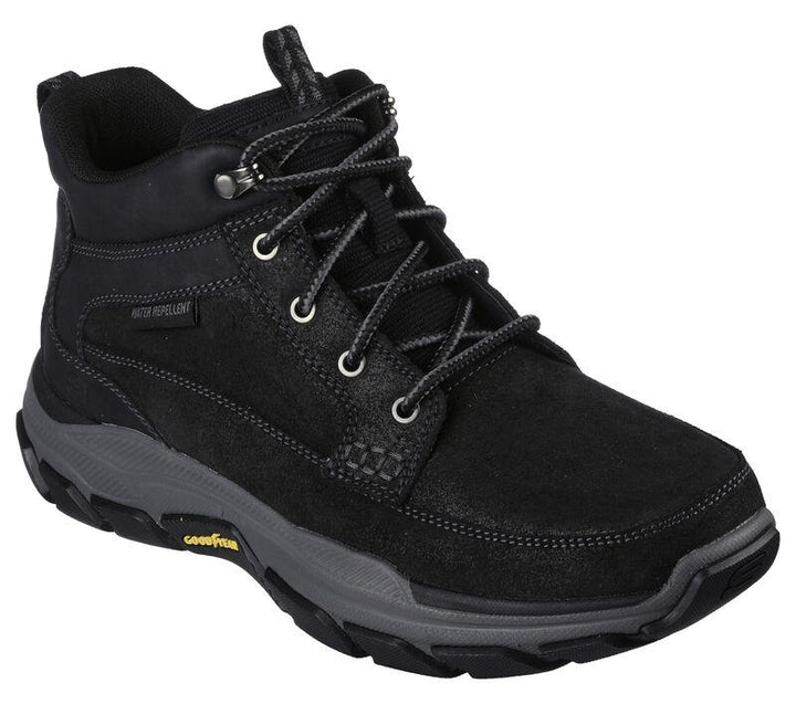 Men's Wide Fit Skechers 204454 Relaxed Fit Respected Boswell Boots