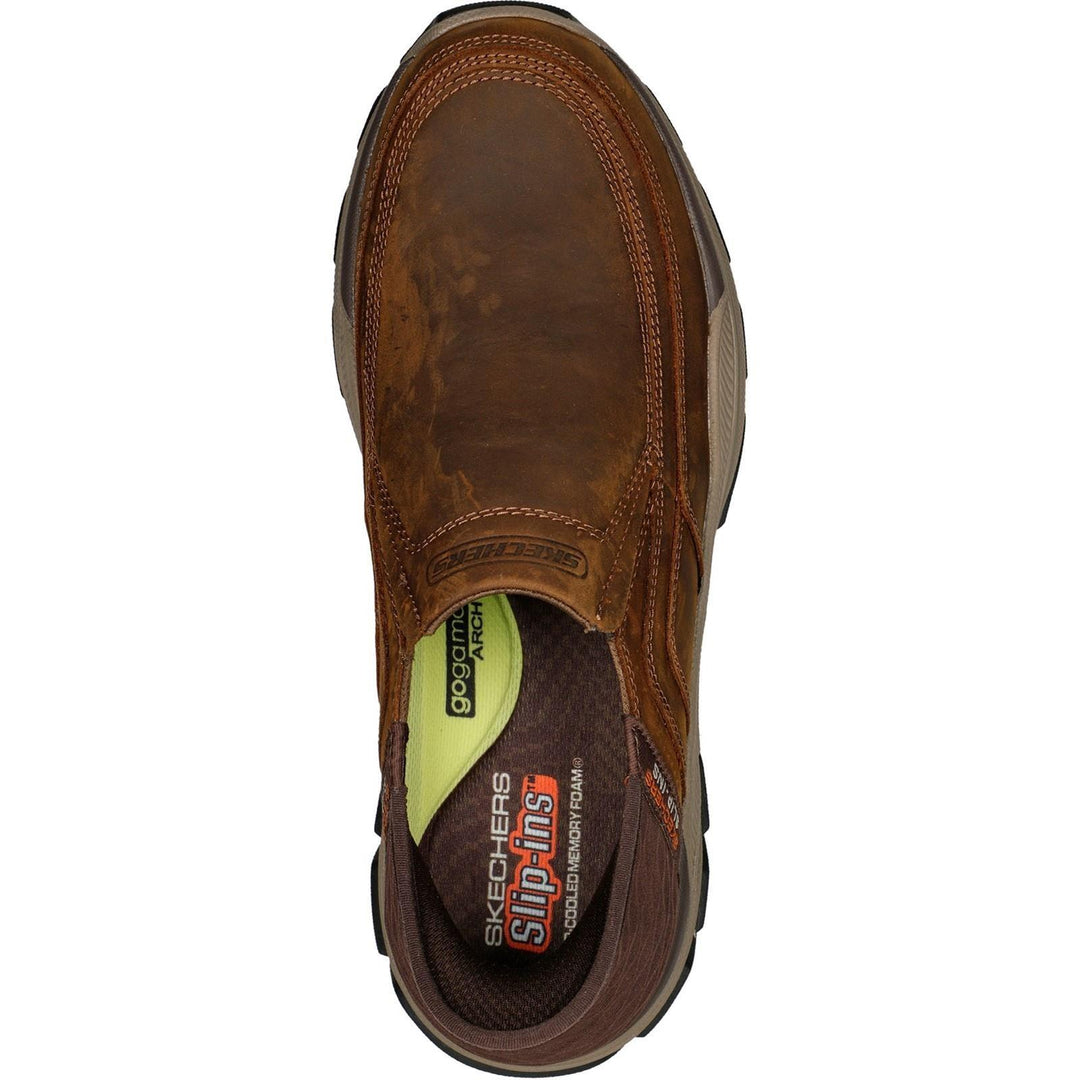 Herren Relaxed Fit Skechers 204810 Slip-ins Respected Elgin Sneakers
