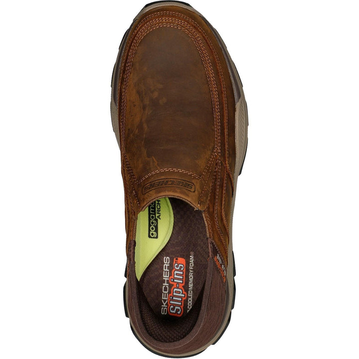 Herren Relaxed Fit Skechers 204810 Slip-ins Respected Elgin Sneakers