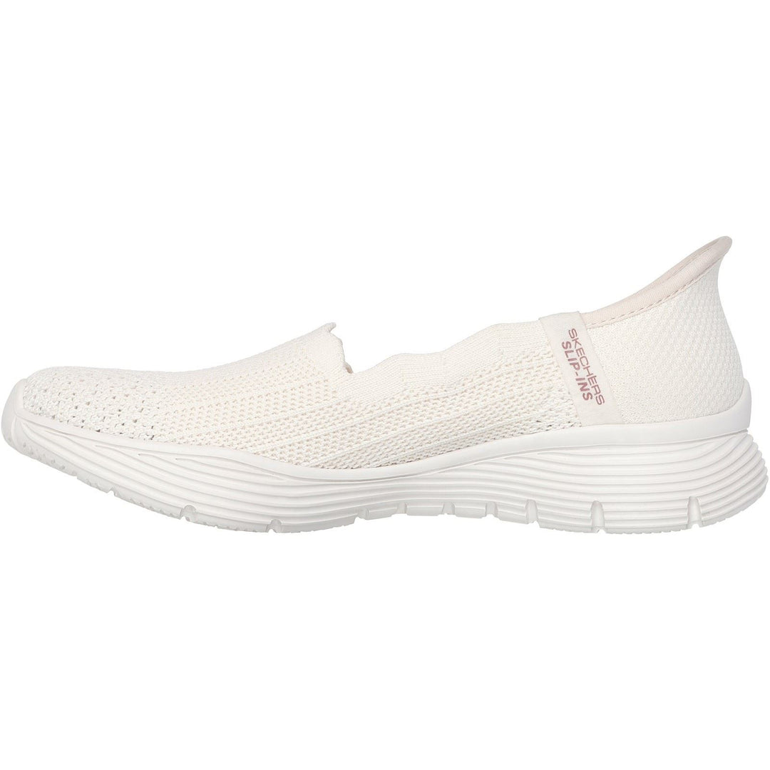 Women's Wide Fit Skechers 158980 Slip-ins Seager Believe It Shoes