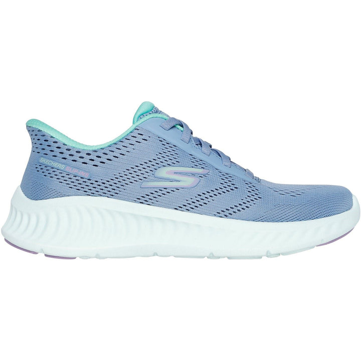 Women's Wide Fit Skechers 125643 Slip-ins Go Walk Now Khloe Sneakers
