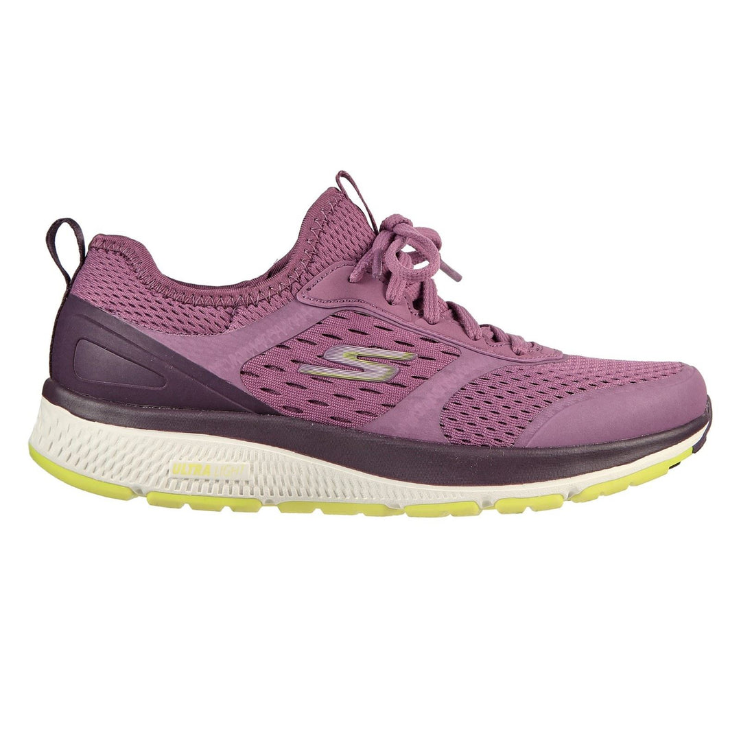 Women's Wide Fit Skechers 128276  Go Run Consistent Vivid Sneakers